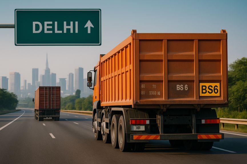 BS6 vehicle ban Delhi relocation impact