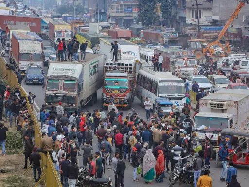 no entry of non bd6 trucks in delhi.