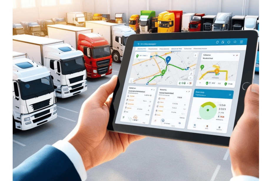 Fleet management software providing real-time vehicle tracking and operational visibility for moving companies.