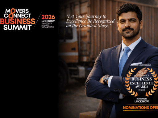 Movers Connect Business Summit 2026 in Lucknow bringing together leaders from India's logistics, relocation, warehousing and movers industry for networking, innovation and business growth.
